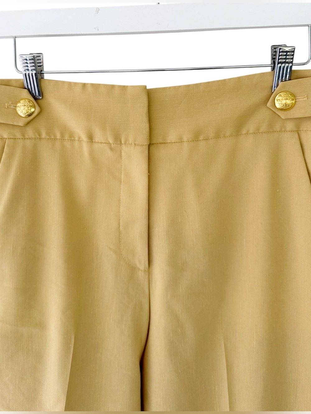 Veronica Beard • Aubrie High Rise Wide Leg Linen Blend Crop Pant - Picture 4 of 11